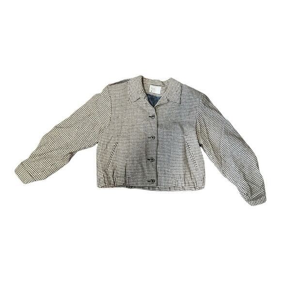 Pendleton Wool Checkered Coat Vintage - Picture 1 of 5